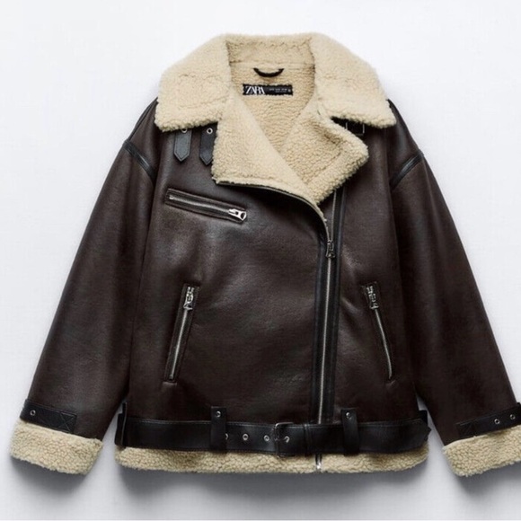 Zara Jackets & Blazers - ZARA JACKET WITH SHEARLING
